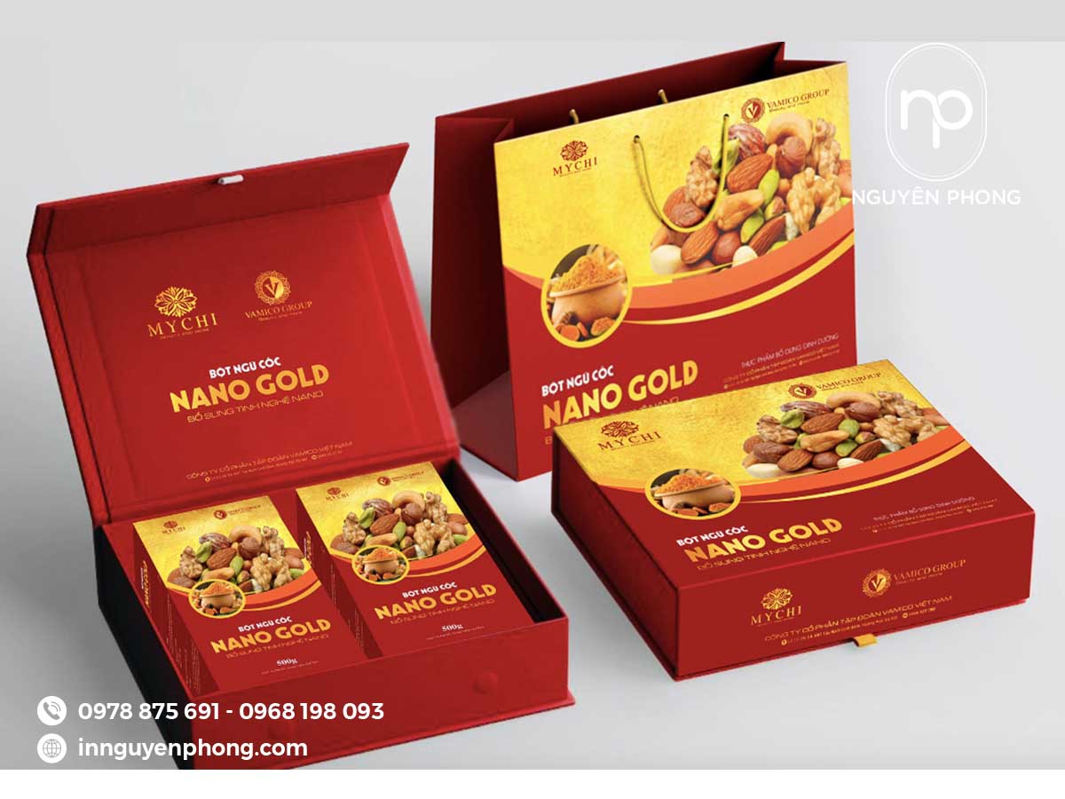 Hộp quà tết nam châm